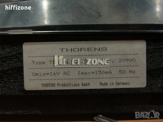 Грамофон Thorens td-166 mk v, снимка 12 - Грамофони - 54740055
