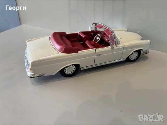 Мерцедес SE 280 1:18 , снимка 4 - Колекции - 55517790