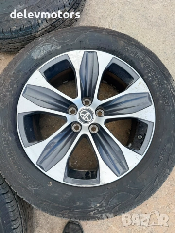 8J ET35, 5x114.3, 18 цола алуминиеви джанти с гуми 235/65/18 от Toyota Highlander (GSU7) 3.5 VVTI , снимка 5 - Гуми и джанти - 55265360
