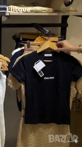 дамска тениска miu miu 