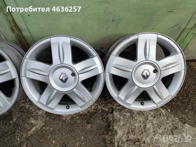 Джанти 15 4х100, от Рено клио, снимка 3 - Гуми и джанти - 55606759
