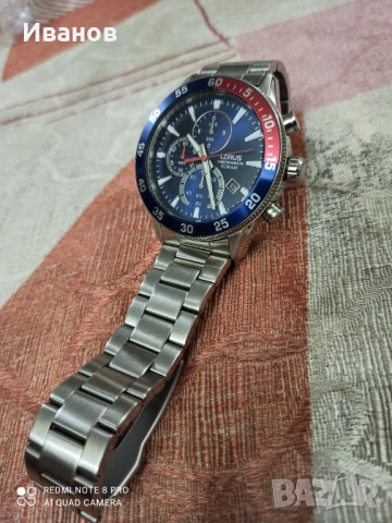 Часовник лорус хронограф 