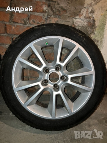 Джанти Ronal Opel 17ки, Гуми Dunlop Sport Maxx XL 225/45/17, снимка 2 - Гуми и джанти - 54177919