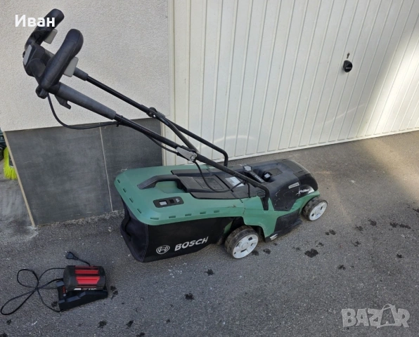 Електрическа косачка с батерия Bosch Pro silence 36-550, снимка 2 - Градинска техника - 55019235