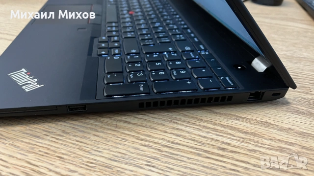 Lenovo T590/32 GB RAM/i7-8665U/512GB NVMe SSD/15.6" screen/Windows License + подарък докинг станция, снимка 5 - Лаптопи за работа - 54621877
