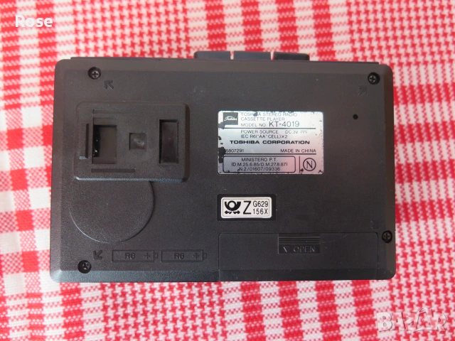 Toshiba KT-4019 Stereo радио касетофон, снимка 9 - Радиокасетофони, транзистори - 55257894