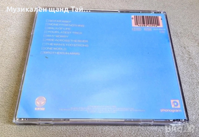 Компакт Дискове - Рок - Метъл: Dire Straits - Brothers In Arms, снимка 2 - CD дискове - 55061883