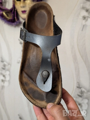 Birkenstock  чехли Gizeh Bs 1005301 номер 39, снимка 8 - Чехли - 55093795