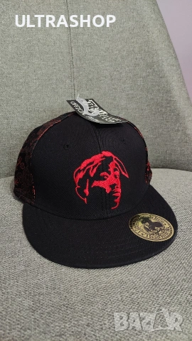 НОВА Шапка 2Pac Tupac с козирка 