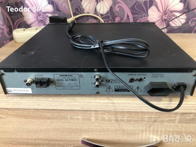 Onkyo fm tuner radio, снимка 8 - Аудиосистеми - 54485008