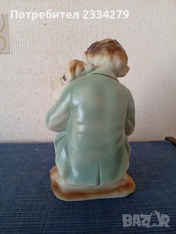 Стари статуетки, бисквитен фин порцелан, статуетка и кукла., снимка 13 - Статуетки - 55688851