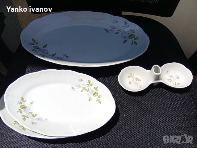Порцелан БГ сервиз 24части нов, снимка 4 - Сервизи - 54855635