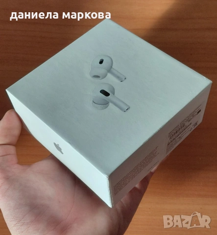 Продавам нови, неразопаковани безжични слушалки Apple AirPods Pro 2 MagSafe, бял цвят, снимка 6 - Слушалки и портативни колонки - 54917546