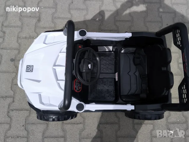 TEXAS акумулаторен джип FAST UTV бял, снимка 7 - Детски велосипеди, триколки и коли - 55440122