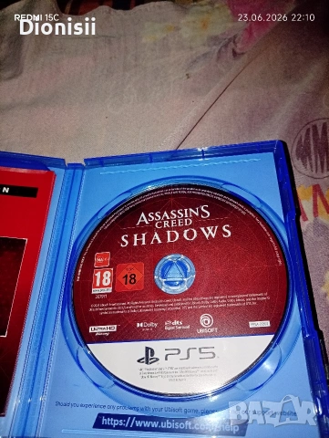Assassin's creed Shadow PS 5 , снимка 3 - PlayStation конзоли - 55016321