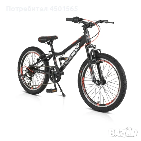 Велосипед със скорости 20" Tucana черен 