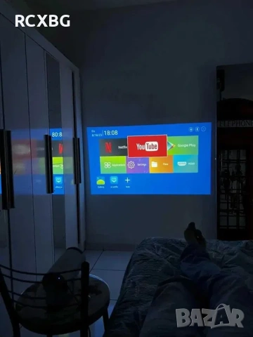 Смарт LED Проектор Magcubic® HY300 Pro Android 14 4K 260ANSI ТОП ЦЕНА, снимка 8 - Плейъри, домашно кино, прожектори - 54509659