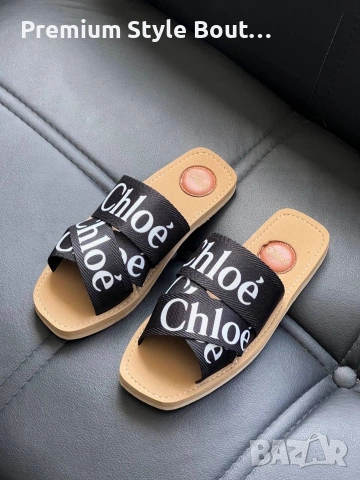 дамски чехли chloe , снимка 4 - Чехли - 54020366
