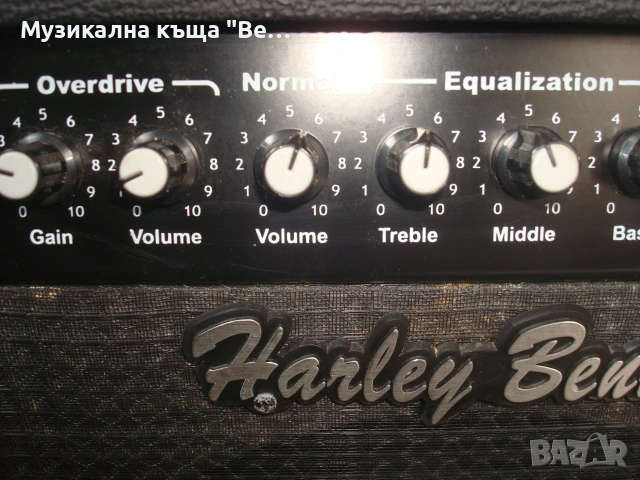 Усилвател за китара Harley Benton HB-40R 40 вата, снимка 7 - Китари - 55283167