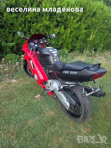 HONDA CBR 600 червен , снимка 4 - Мотоциклети и мототехника - 55125210
