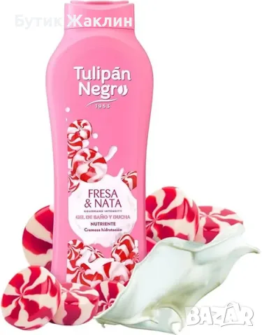 Душ гел Tulipán Negro 650ml, снимка 8 - Козметика за тяло - 55677030