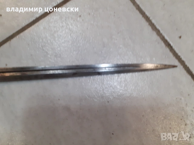 Автентична френска офицерска сабя,рапира,шпага от началото на 19 век, снимка 7 - Антикварни и старинни предмети - 54844823
