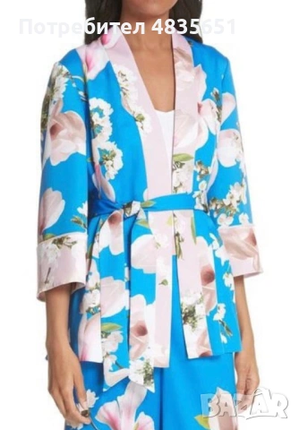 Летен костюм тип кимоно TED BAKER, снимка 2 - Комплекти - 54654925