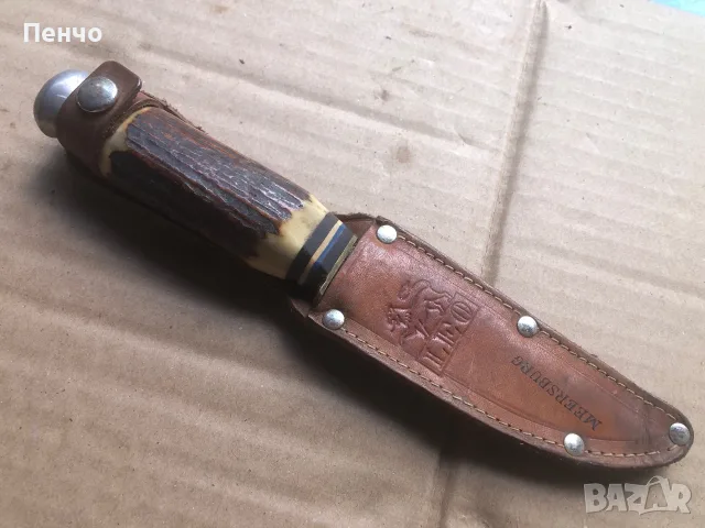стар  ловен нож 