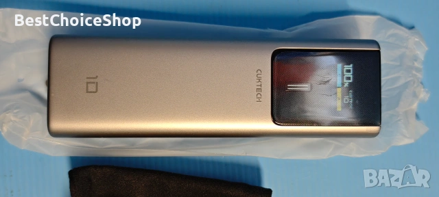 100W преносима батерия 10000mAh с цифров дисплей бързо зареждане USB-C, PD3.0 за телефони и лаптопи, снимка 4 - Външни батерии - 55074969