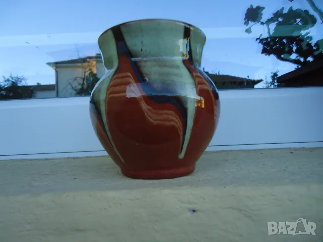 глинена вазичка, снимка 3 - Вази - 55530294