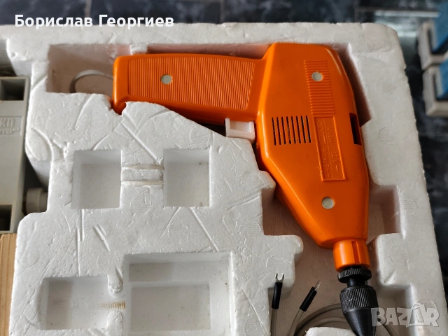 Стара играчка Детска бормашина Piko hobby SM3 , снимка 5 - Колекции - 53982270