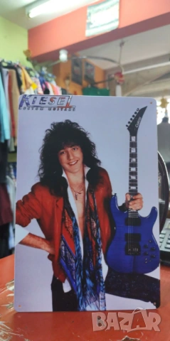 Jason Becker-метална табела(плакет), снимка 2 - Китари - 54488329