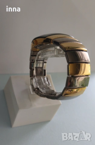 Японски часовник OMAX Crystal Gold & Silver, снимка 4 - Дамски - 54781034