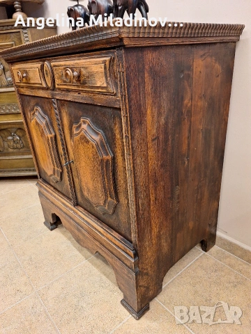 Винтидж шкаф, комод дъб масив , снимка 3 - Шкафове - 54561457