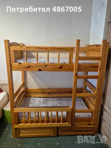 Детско двуетажно легло