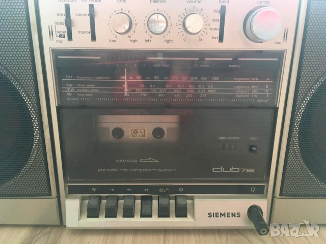 siemens club 791 Радиокасетофон, снимка 2 - Радиокасетофони, транзистори - 55080010