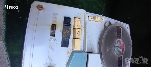 Стар работещ магнетофон "Тесла", снимка 5 - Антикварни и старинни предмети - 54127166