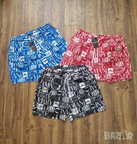 Страхотни мъжки къси шорти бански ARMANI размер S M L XL 2XL 3XL , снимка 14 - Бански - 54378244