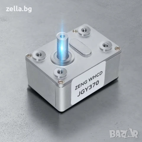 12V DC мотор с червячен редуктор GY-370 – Самоблокиращ, висок въртящ момент, ниски обороти 10442, снимка 13 - Друга електроника - 54703110