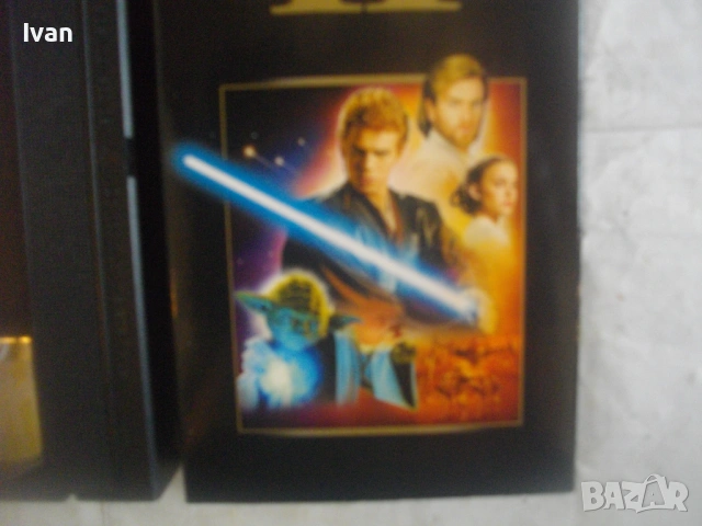STAR WARS ЕПИЗОД 1 - 2 VHS 2 БРОЯ ВИДЕОКАСЕТИ МЕЖДУЗВЕЗДНИ ВОЙНИ ЕПИЗОД 1 НЕВИДИМА ЗАПЛАХА ЕПИЗОД 2 , снимка 9 - Други жанрове - 54528211