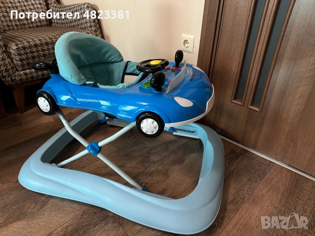 Проходилка KikkaBoo Car музикална, снимка 4 - Други - 54979084