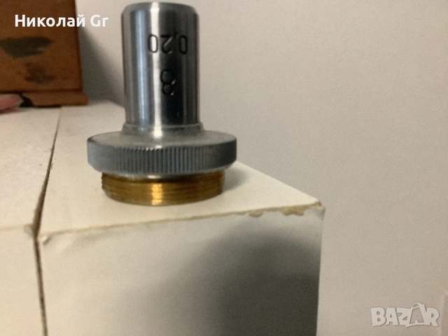 Обективи на микроскопа 8/40 /90   Цена за  брой отличен състояние, снимка 2 - Обективи и филтри - 54012651