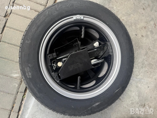 Резервни Гума от Mercedes E200 2013г С Крик и Ключови с комплект Нова, снимка 5 - Гуми и джанти - 54183546