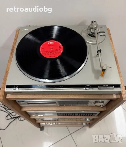 🔈Ретро аудио система TECHNICS - усилвател, сд плеър, триглав дек, тунер, еквалайзер, грамофон, рак, снимка 3 - Аудиосистеми - 55498814