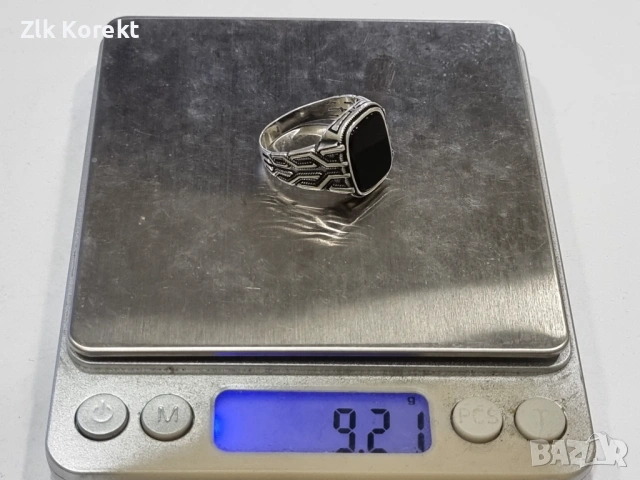 Мъжки сребърен пръстен, снимка 13 - Пръстени - 54369848