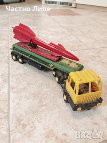 Полска Стара Соц Кола Играчка 1970те г, снимка 2 - Колекции - 54296227