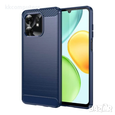 Карбонов TPU Калъф за Honor X6d 5G - Четкана текстура, 3 цвята, снимка 2 - Калъфи, кейсове - 54517896