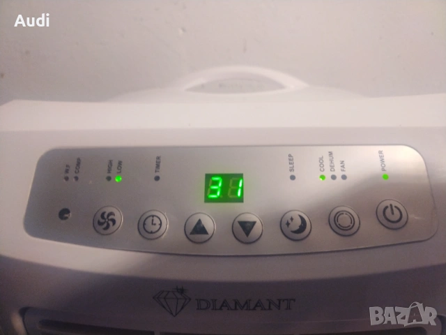 DIAMANT 9000btu мобилен климатик за ефективно охлаждане, обезвлажняване, вентилация, , снимка 5 - Климатици - 54457041