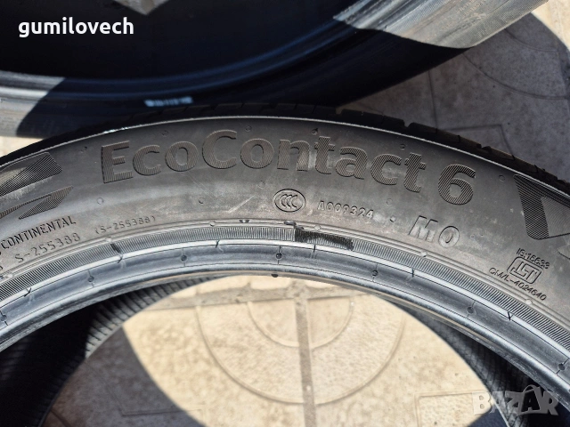 4бр.летни гуми 225/45/18 Continental EcoContact 6, снимка 10 - Гуми и джанти - 54420943