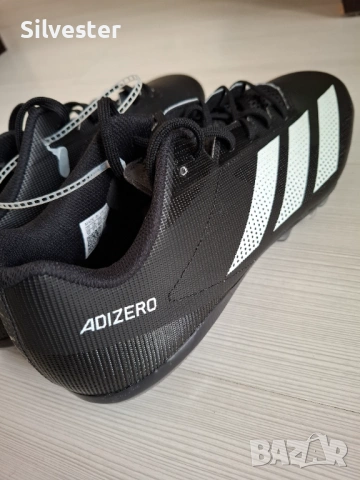 Черни футболни обувки / бутонки Адидас/ Adidas Adizero Electric, чисто нови, номер 46., снимка 6 - Футбол - 54383786